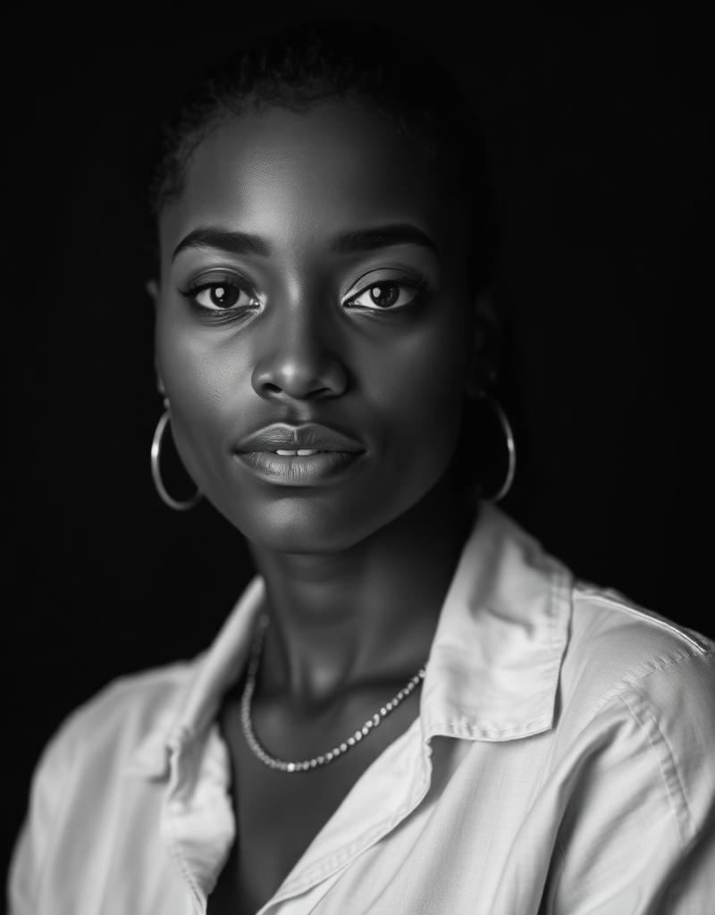 Portrait éditorial de Artiste Engagée